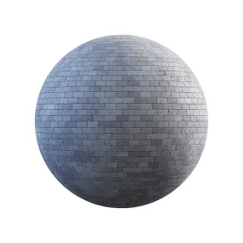 Light grey concrete pavement
